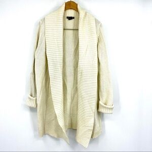 Club Monaco open front mohair blend cardigan S